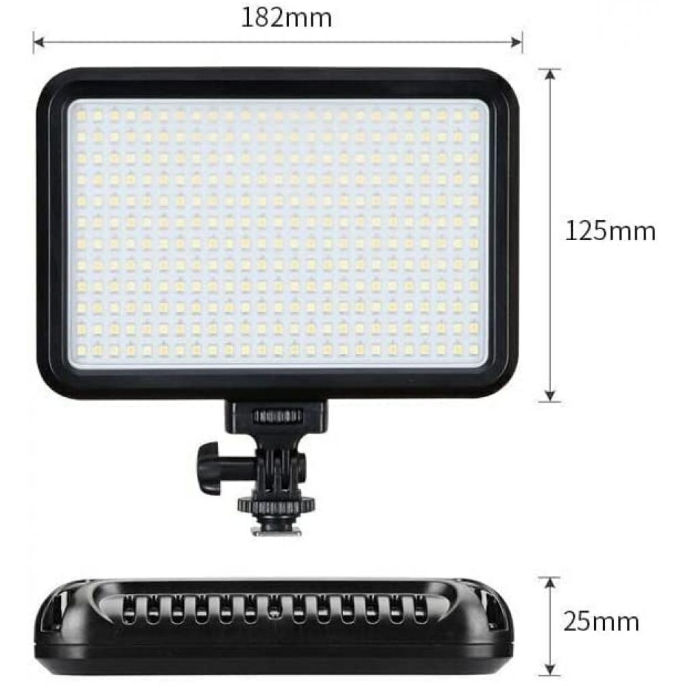 Tolifo PT-F300B Bi color LED Video Light Panel Output Power-30 Watts Luminous flux 3000LM - 4