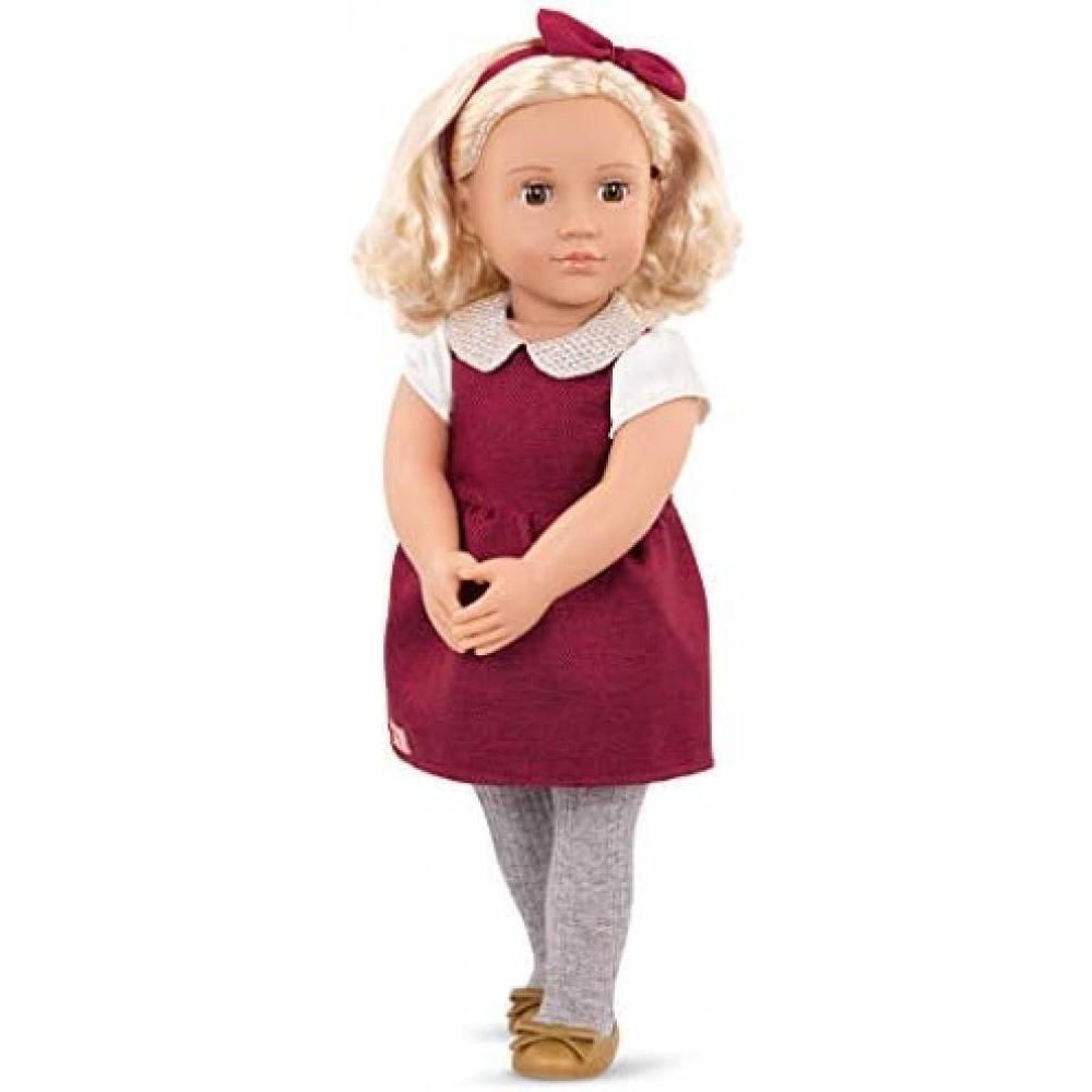 Our Generation BD31237Z Ivory 18 inch Holiday-Themed Fashion Doll for Kids Age 3 and Up - 2