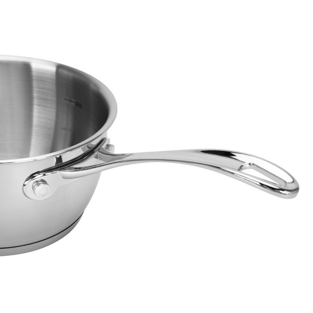 Fissman Saucepan Felice 12cm/0.6LTR Without Lid Stainless Steel - 7
