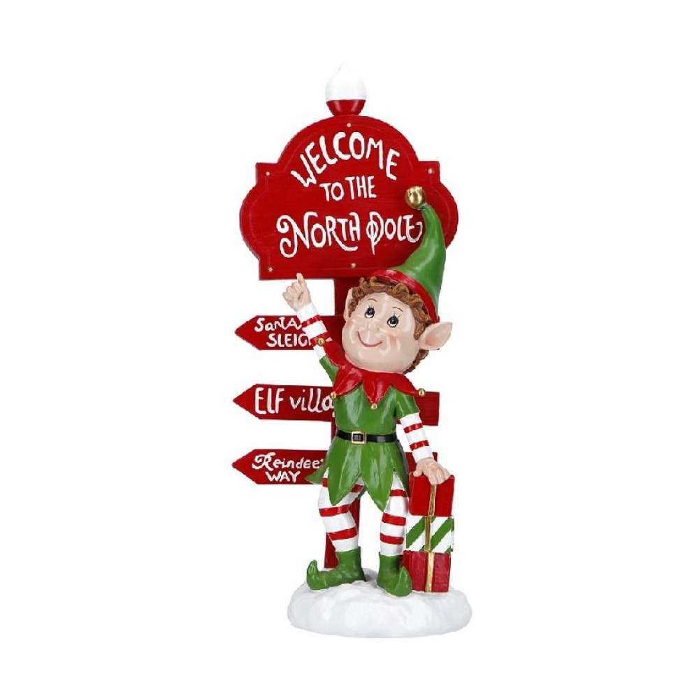 Christmas Creations Elf Welcome Sign - 1