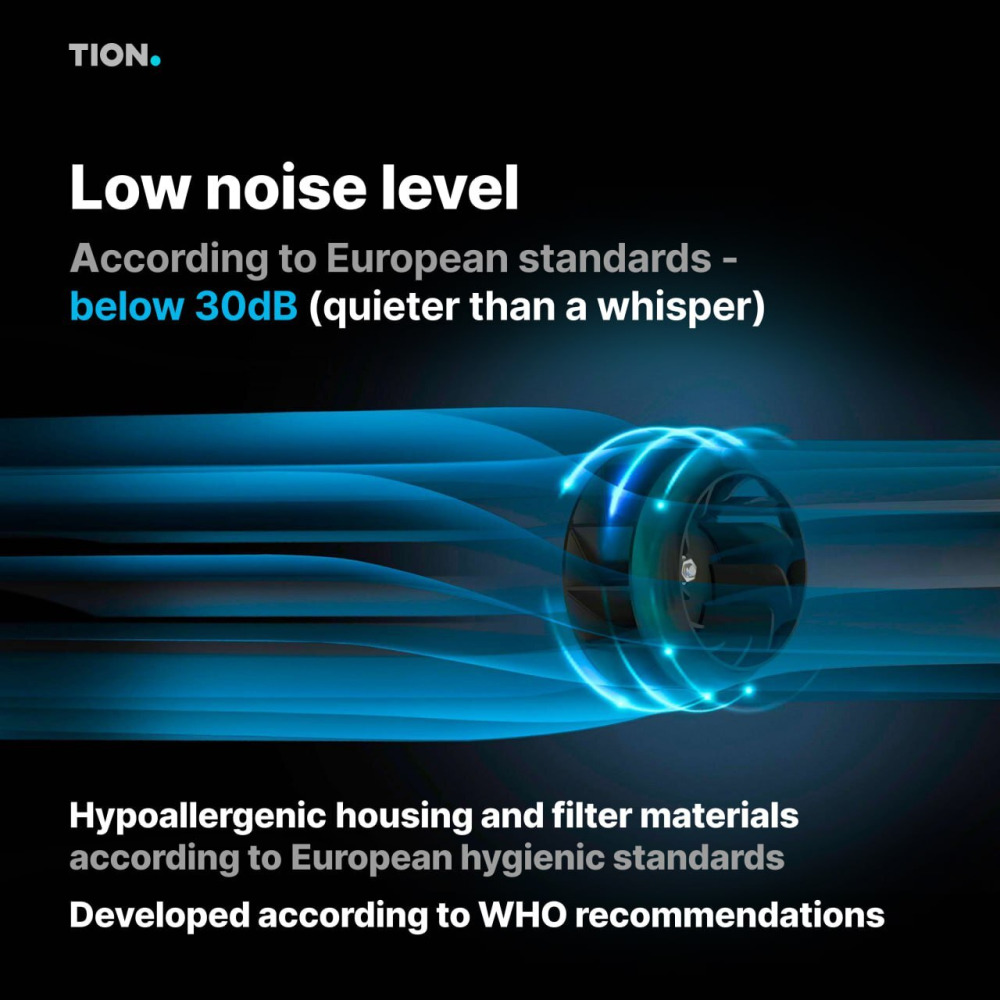 ОЧИСТИТЕЛЬ ВОЗДУХА Для Дома tion IQ400, Черный - 7