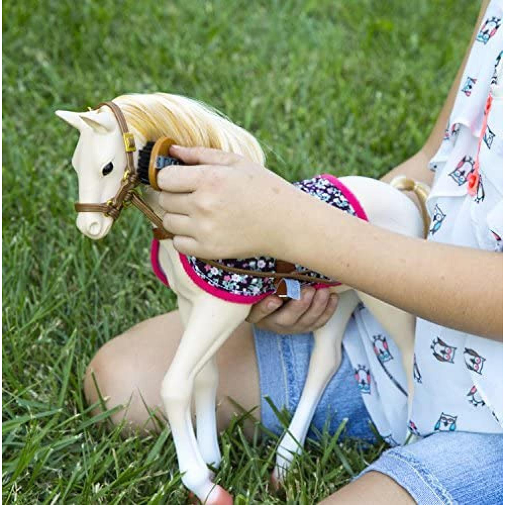 Our Generation / Palomino toy foal, Golden beige, BD38012A - 2