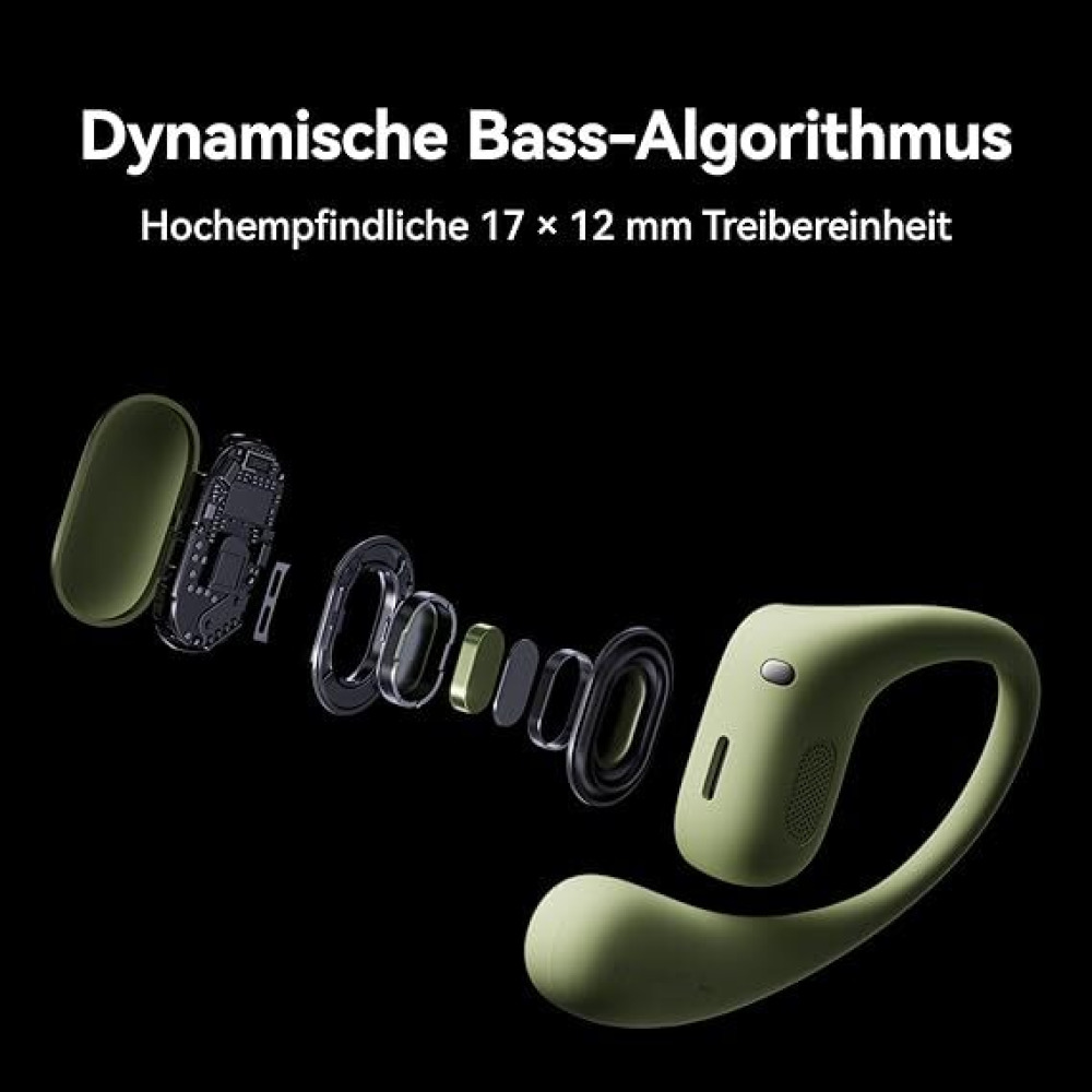 HUAWEI FreeArc Open-Ear Headphones, Bluetooth Headphones with Sterling Sound, Green - 4