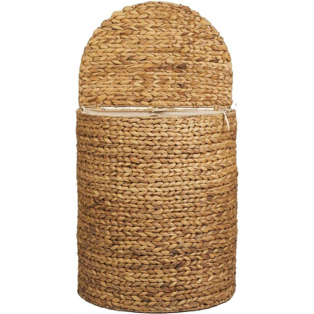 Homesmiths Water Hyacinth Half Moon With Liner Natural 51 x. 35.5 × ارتفاع 61 سم - 3