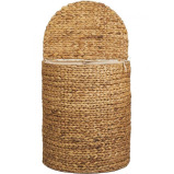 Homesmiths Water Hyacinth Half Moon With Liner Natural 51 x. 35.5 × ارتفاع 61 سم - 3 miniature