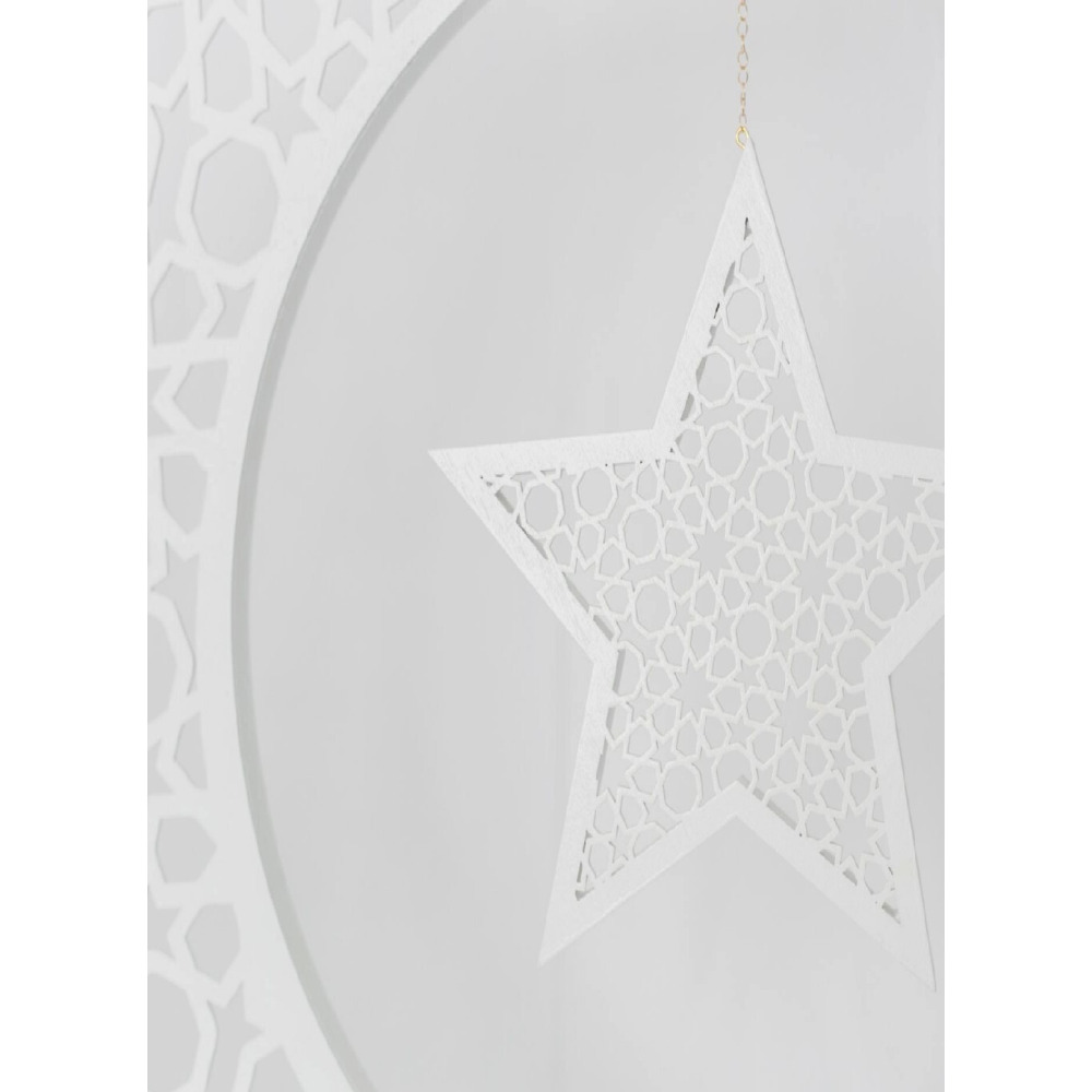 Large Geometric Moon & Star - 60cm, for Occassions like Ramadan - 2