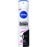 NIVEA, Women deodorant, Black and white, Original, Spray, 3*150 ml - 1 miniature