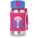 Skip Hop Zoo Straw Bottle - Butterfly - 1 miniature