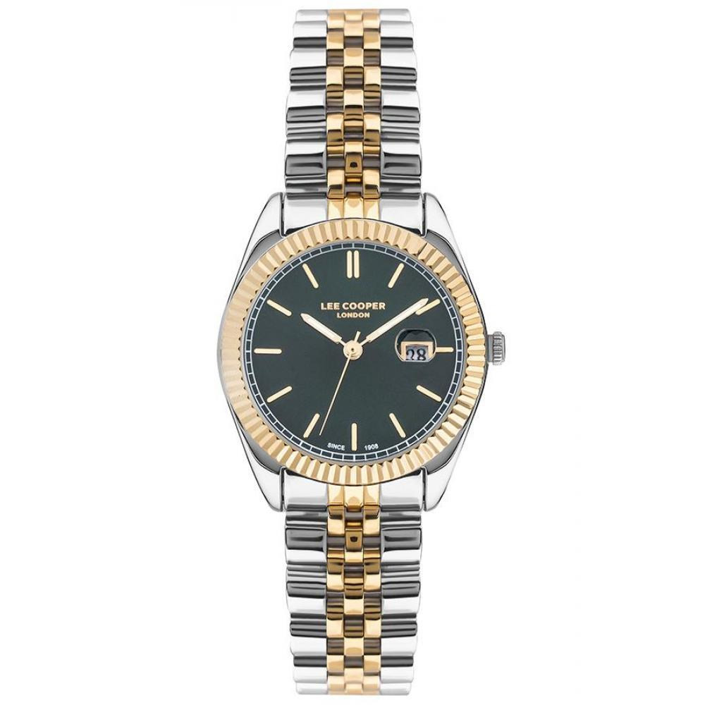 LEE COOPER Women's Date Green Dial Watch - LC07326.250 - 1