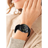 مجموعة 3 قطع من سوار الساعة متوافقة مع جميع أجهزة سامسونج وهواوي وأمازفيت وفيتبيت وهونر بحجم سوار 22 ملم - 2 miniature