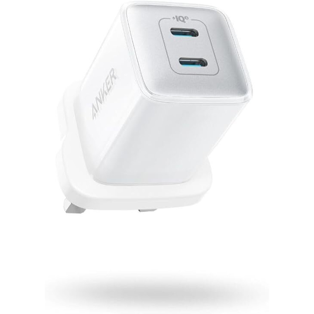Anker, Charger Nano Pro 521, 40W, 2-Port, USB-C, White - 1