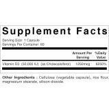 Vitamatic, Vitamin D3, 50,000 IU, 60 Vegetable Capsules - 4 miniature