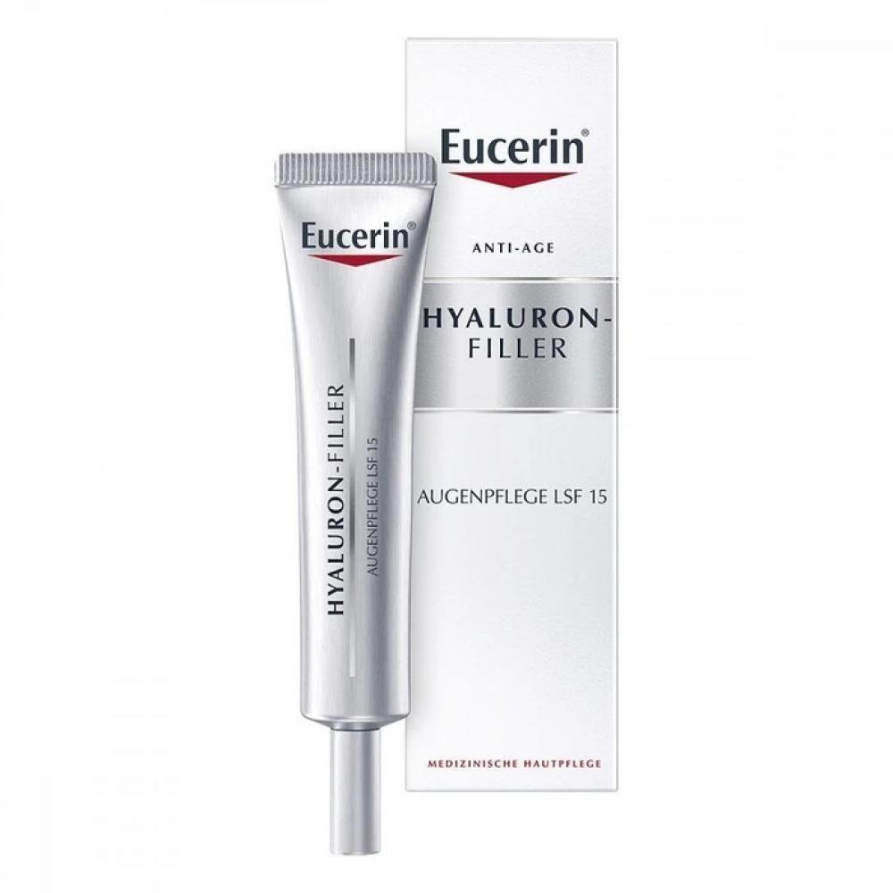 كريم العين EUCERIN Hyaluron-Filler Spf 15 Anti-Wrinkles Eye Cream 15ml - 1