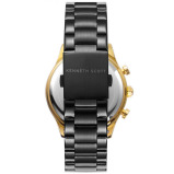 Kenneth Scott Men's Black Dial Chronograph Watch - K22105-GBBB - 3 miniature