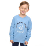 طقم مكون من قطعتين من سويت شيرت وبنطال رياضي للأولاد (7-8 سنوات) أزرق فاتح - أزرق داكن - 4 miniature