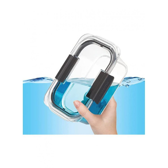 سيستيما 2 لتر بريليانس مستطيل كبير شفاف