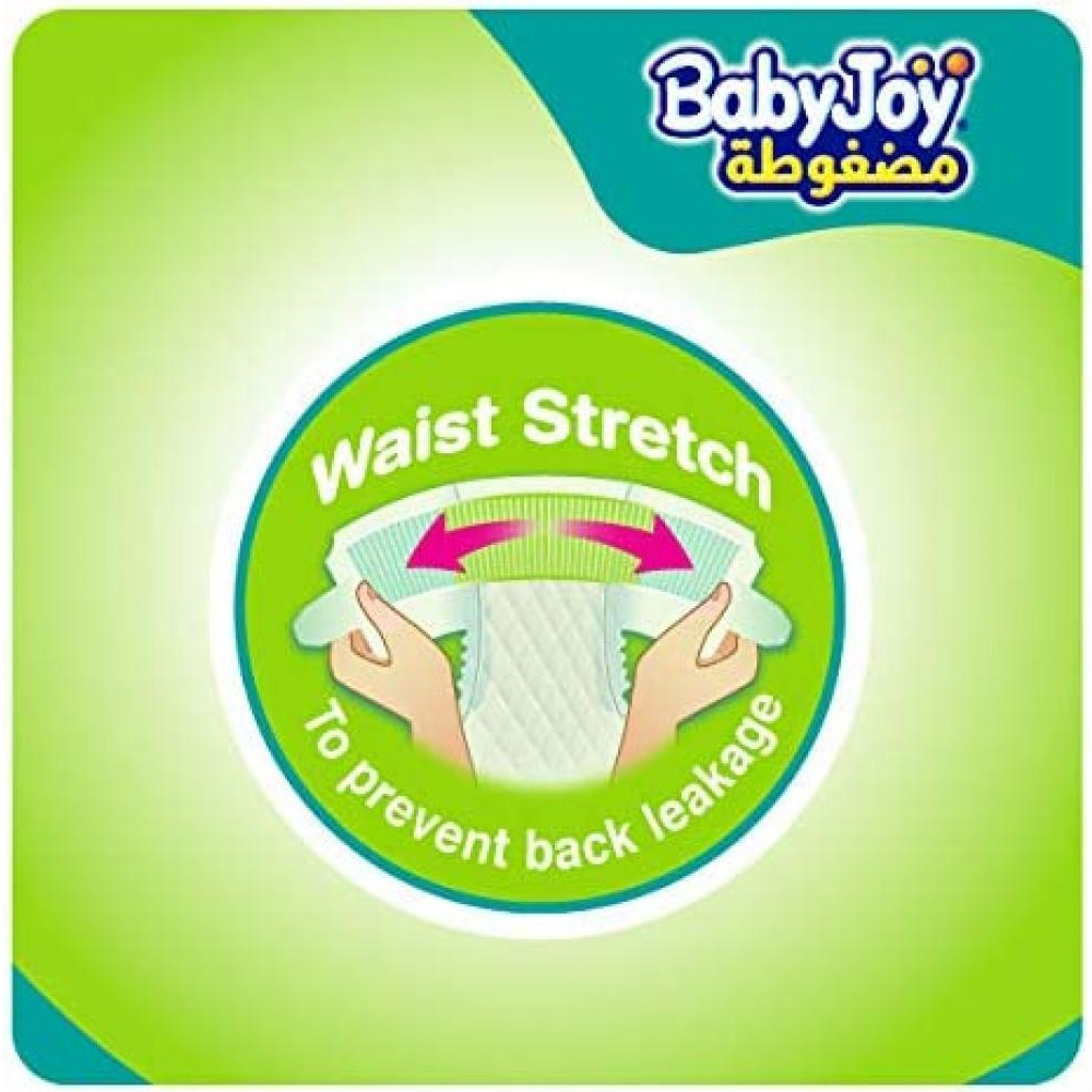 BabyJoy / Diapers, Compressed diamond pad Mega Pack, size 3, x68 - 5