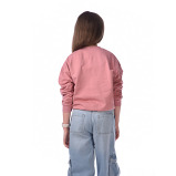 بلوفر بناتي (11-12 سنة) وردي - 5 miniature