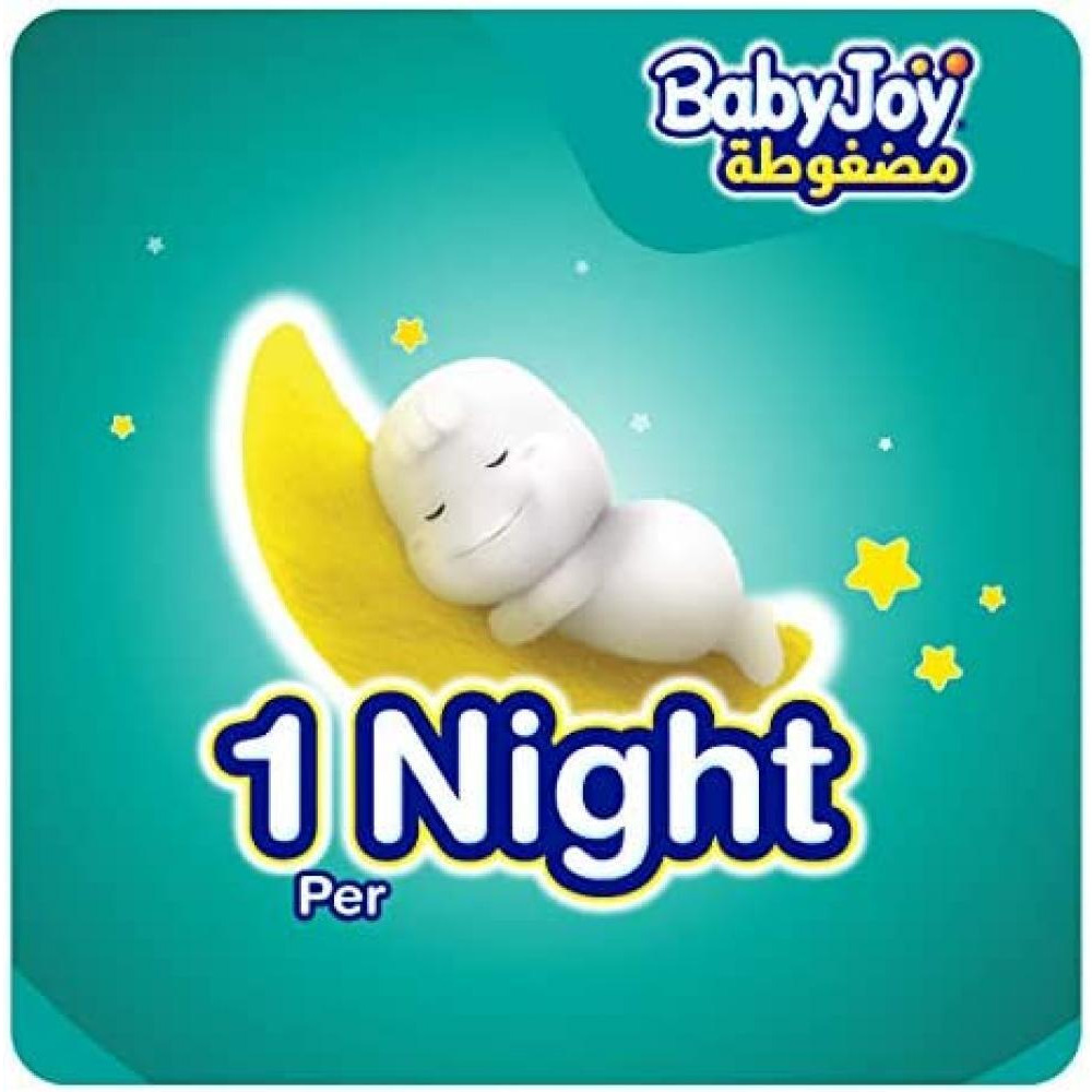 BabyJoy / Diapers, Compressed diamond pad Mega Pack, size 3, x68 - 2