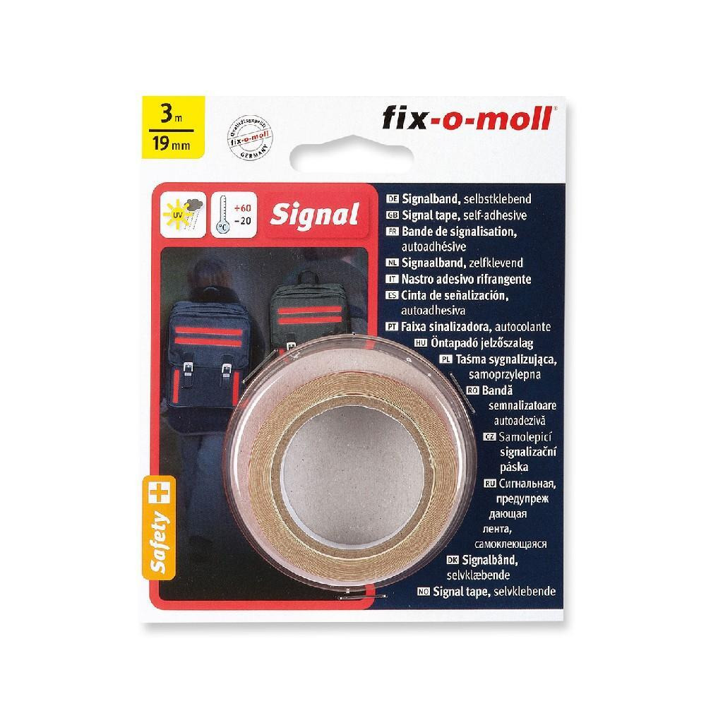 Fix-O-Moll Luminus Signal Tape 19mm x 3 Metre - 1