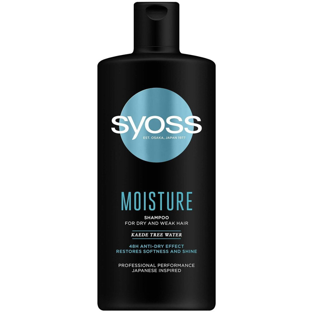 Syoss Moisture Shampoo, 440 ml - 1