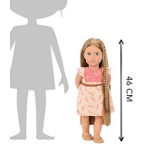 Our Generation BD31073 Portia Fashion Doll, Various, 18-Inch/46 cm - 10 miniature