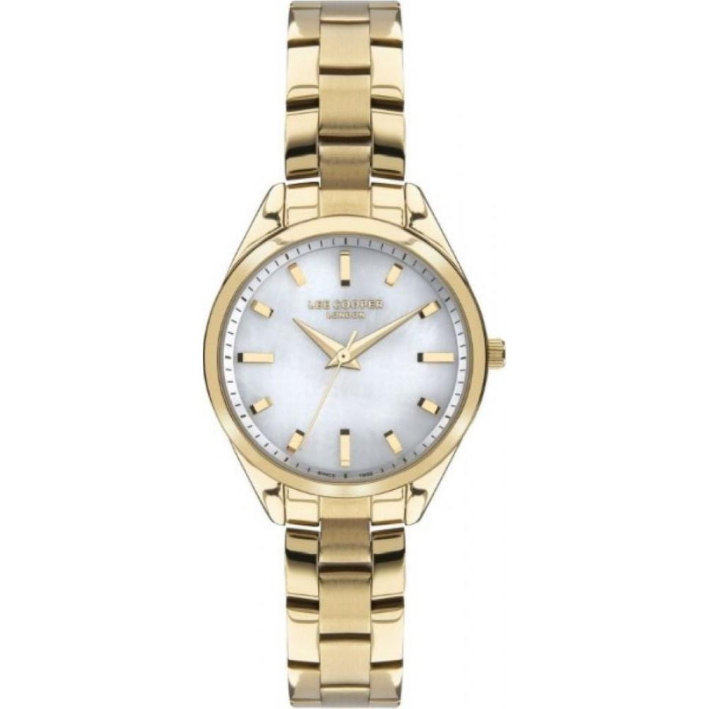 LEE COOPER FW21 Three Hands 35mm Gold Stainless Steel Bracelet LC07310.120 - 1