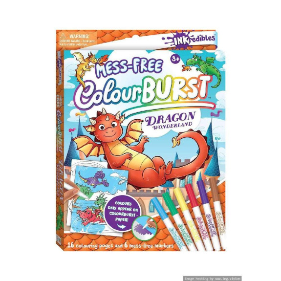 Hinkler Incredibles Color Burst Страна Чудес дракона