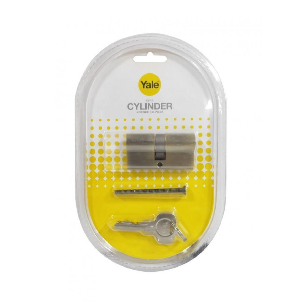 أسطوانة YALE 500 Series ذات الشكل الأوروبي المزدوج 30+30 برونزية عتيقة - 1