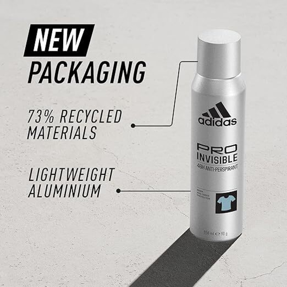 Adidas, Pro Invisible antiperspirant spray, 150 ml - 2