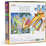 eeBoo Dragon 64 Piece Jigsaw Puzzle for Education and fun to play for kids. - 2 miniature
