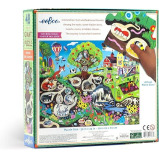 eeBoo Within The Country 48 Piece Giant Floor Jigsaw Puzzle,Multi,1 ea,PZWHCO - 2 miniature