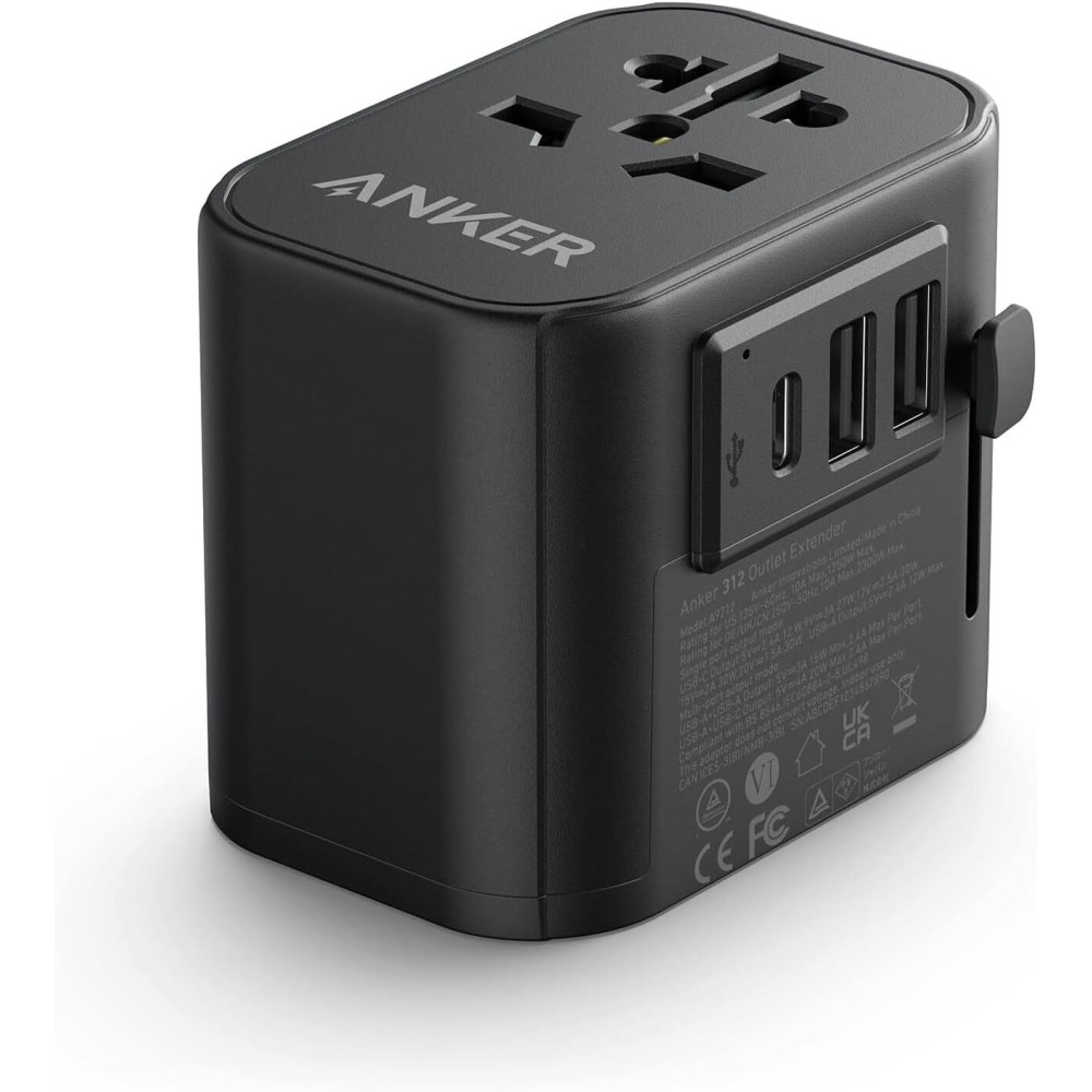 Anker PowerExtend 30W, Wall Charger with Travel Plug - 1