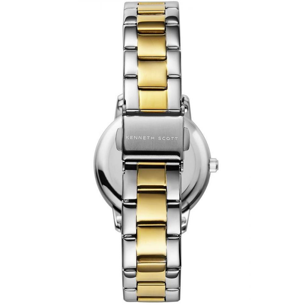 Kenneth Scott Women's White Dial Analog Watch - K22529-TBTW - 3