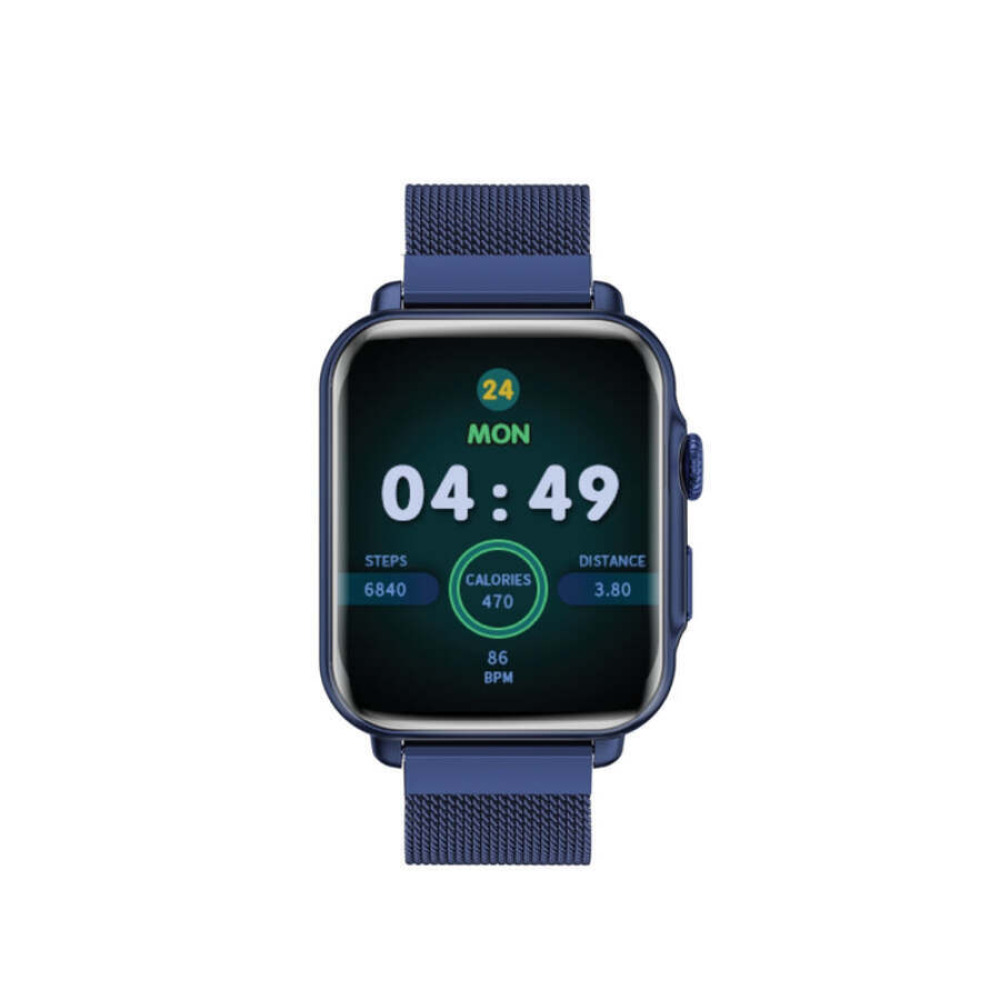 Promate ProWatch-B18 SuperFit™ Smartwatch With Handsfree Support Blue - 1