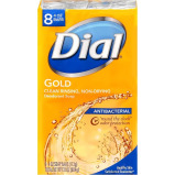 Dial Bar Gold Antibacterial Deodorant Soap, 4 oz ea 8 ct - 1 miniature