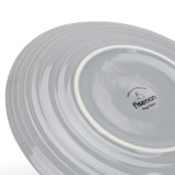 Fissman 2-Piece Plates Firmina Gray 21cm New Bone China - 5 miniature