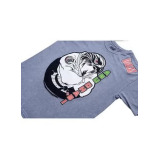 UAEJJ Falcon Cotton T-Shirt Unisex, Grey, size XL - 3 miniature