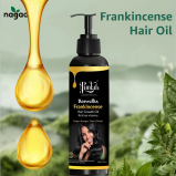Nagaad Puntah Frankincense Hair Growth Oil 200 ml - 100% Natural & Certified - Promotes Longer, Stronger, Thicker, and Shinier Hair - 2 miniature