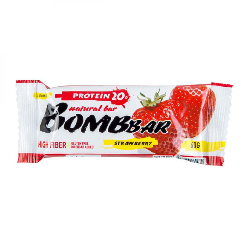 Bombbar Protein bar 60g Strawberry - 1