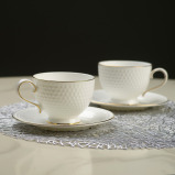 Fissman 2-Piece Cup and Saucer 200ml, Noemi Series - 7 miniature
