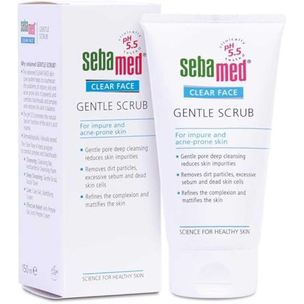 SEBAMED, Facial gentle scrub, For dry skin, 150 ml - 1