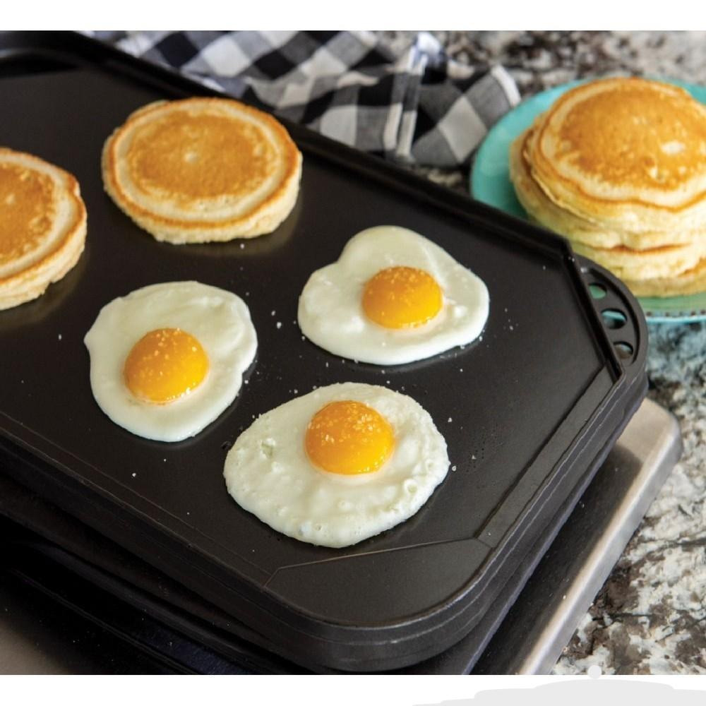 Nordic 2 Burner Reversible Griddle - 4