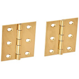 عبوة وطنية مكونة من قطعتين بمفصلات نحاسية مقاس 2-1/2 × 1-3/4 بوصة - 1 miniature