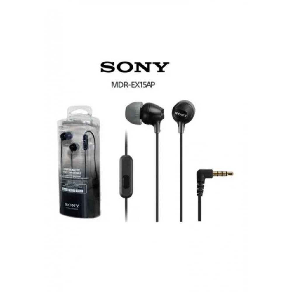 Sony / Headphones, MDR-EX15AP, Wired, Black - 3
