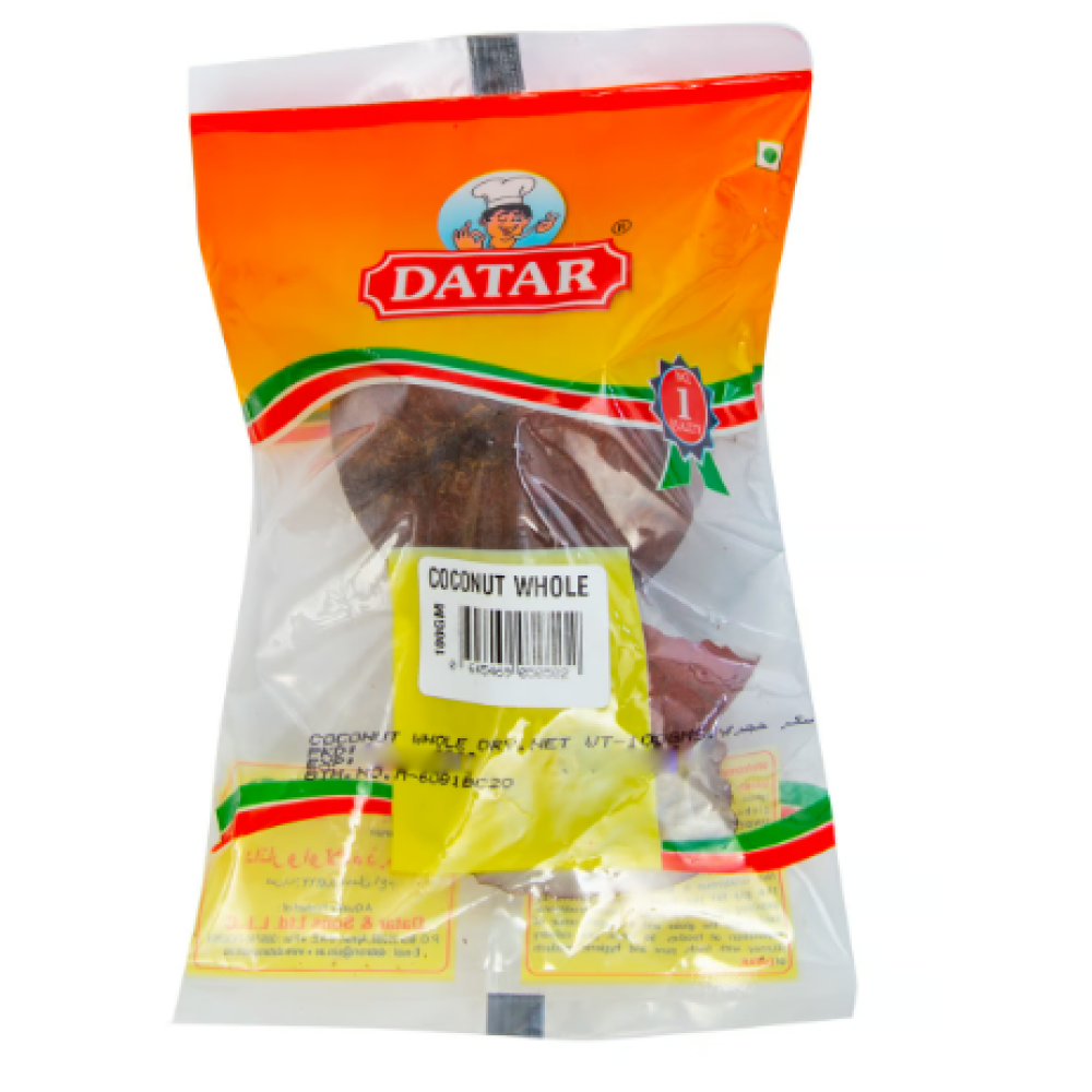 داتار جوز الهند جاف كامل 100 جرام - 1