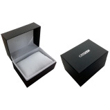 ساعة سيتيزن كوارتز بعقارب ومينا سوداء من الستانلس ستيل للرجال DZ0042-55E - 4 miniature