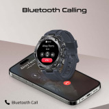Promate XWATCH-R19 1,53-ДЮЙМОВЫЙ Круглый Экран Фитнес-Трекер Умные Часы с BT Calling Серый - 5 miniature