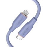 Anker, PowerLine III Flow USB-C to Lightning Cable, 0.9 m, Lavender grey - 1 miniature