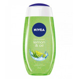 NIVEA / Shower gel, Lemon and oil, 250 ml - 1 miniature